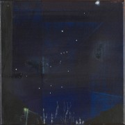 13 - 2023 - toile 461 - bleu, noir, Le Sappey en Chartreuse, Orion